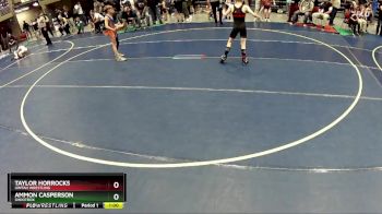 82 lbs Champ. Round 1 - Taylor Horrocks, Uintah Wrestling vs Ammon Casperson, Shootbox