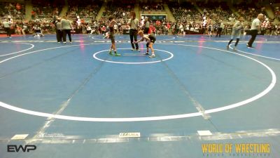 70 lbs Consi Of 16 #2 - Renn Mitchell, Sebolt Wrestling Academy vs ROMEO PALOMINO, Izzy Style NM Beast