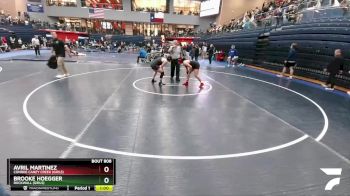 165 lbs Cons. Semi - Avril Martinez, Conroe Caney Creek (Girls) vs Brooke Hoegger, Rockwall (Girls)