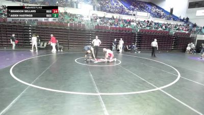 150 lbs Quarterfinal - Ridge Martin, Palmetto vs Nate Najar, Battery Creek
