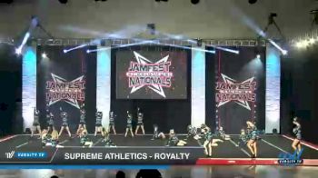 Supreme Athletics - Royalty [2021 L2 Junior - Small Day 1] 2021 JAMfest Cheer Super Nationals