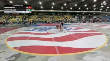 185 lbs Semifinal - Emma DeJong, BHRV Nighthawks vs Harlie Velarde, Lander Tiger Tough