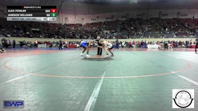 200 lbs Consi Of 16 #1 - Alex Fowler, Cache vs Jamison Williams, Vinita