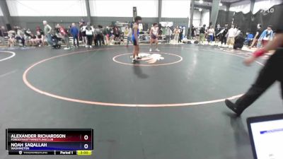 150 lbs Champ. Round 1 - Alexander Richardson, FordDynastyWrestlingClub vs Noah Saqallah, Washington