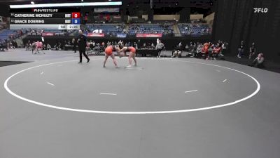 180 lbs Cons. Round 3 - Catherine Mcnulty, Indiana Tech vs Grace Doering, Indiana Tech