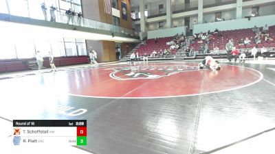 197 lbs Round Of 16 - Toby Schoffstall, Virginia Military Institute vs Robert Platt, North Carolina