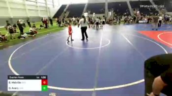 78 lbs Quarterfinal - Bryce Melville, SoCal Grappling vs Dane Avery, Lions WC