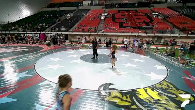 70 lbs Cross Bracket (8 Team) - Harley Dobbs, Alaska vs Kalaya Baxter, Idaho