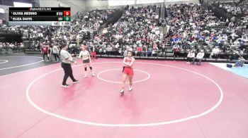 6A 145 lbs Semifinal - Olivia Merino, Mountain Ridge vs Eliza Davis, Davis
