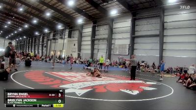 95 lbs Semis - R1 Wb - Brielynn Jackson, Black Mambas vs Brynn Engel, Badger Girls Elite