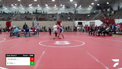 220 lbs Cons. Round 7 - Devyn Orman, Northview vs Andrew Troy, Indianapolis