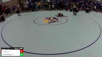 8U Boys - 56 lbs Cons. Round 4 - Sawyer Wankowski, Thoroughbred Wrestling Academy vs Jonah Ard, Young Guns Nashville Wrestling