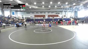 175 lbs Round 1 (3 Team) - Nathan Vazquez, Webster Schroeder High Sch vs Brody Juan, Long Beach Sr