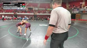 135 lbs Round 1 (16 Team) - Estrella Rios Galindo, Dripping Springs vs Analia Camarillo, Euless Trinity