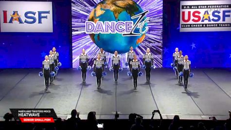 Maryland Twisters MoCo - Heatwave [2025 Senior Small Pom Prelims] 2025 The Dance Worlds