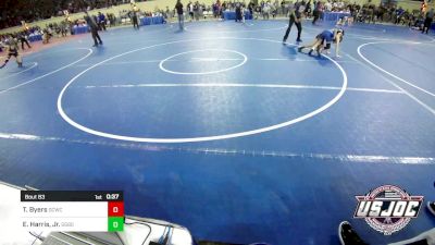 76 lbs Final - Talan Byers, Deer Creek Wrestling Club vs Everette Harris, Jr., G580 Wrestling Club