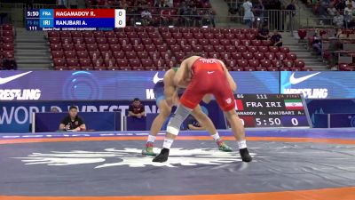 86 kg 1/4 Final - Rakhim Magamadov, France vs Aref Ranjbari, Iran