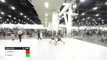 66 lbs Consi Of 8 #2 - Joe Soldano, Falls Academy vs Dillon Sweat, Kalispell WC