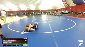 126 lbs Round 2 (16 Team) - James Seelhammer, Wadena-Deer Creek vs Hunter Bozile, Oconto Falls