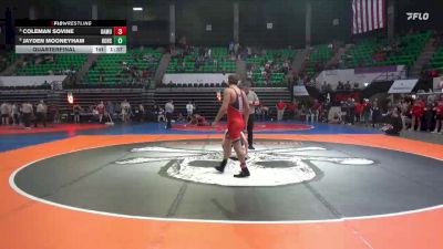 7A 175 lbs Quarterfinal - Coleman Sovine, Oak Mountain vs Jayden Mooneyham, Hoover