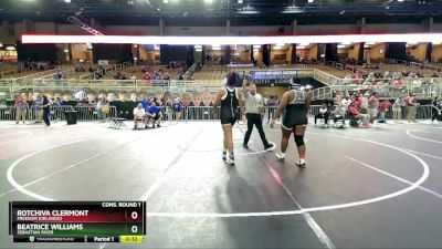 235 lbs Cons. Round 1 - Beatrice Williams, Sebastian River vs Rotchiva Clermont, Freedom (Orlando)