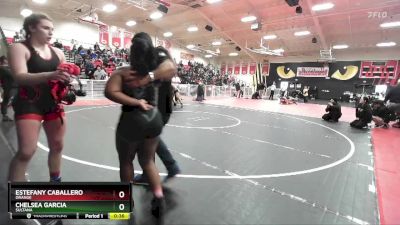 190 lbs Cons. Round 6 - Chelsea Garcia, Sultana vs Estefany Caballero, Orange