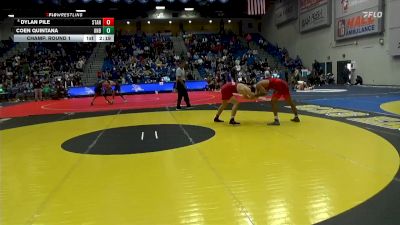 165 lbs Champ. Round 1 - Dylan Pile, Stanford University vs Coen Quintana, Unattached-CSUB