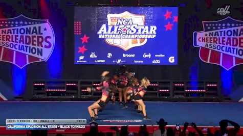 California Xplosion All Stars - Black Tornado [2026 L3 Senior - D2 - Small - B Day 2] 2026 NCA All-Star National Championship