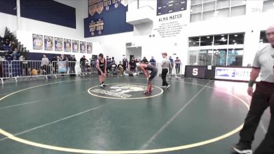 150 lbs Champ. Round 2 - Bryce Breceda, Warren vs Cade Johnston, Vista