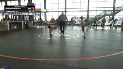 74 lbs 1st Place Match - Landon Roberts, Big Game Wrestling Club vs Noah Porter, Hawkeye Wrestling Academy