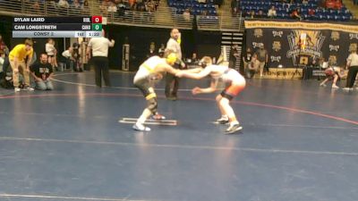 110 lbs Consy 2 - Dylan Laird, Ridley vs Cam Longstreth, Canon-McMillan