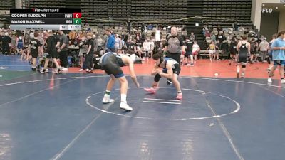 141 lbs Rr Rnd 2 - Cooper Rudolph, Revolution Wrestling Club - MSC vs Mason Maxwell, Iron Wolves