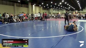 138 lbs Quarters & 3rd Wb (32 Team) - Ethan Curry, Gulf Coast WC vs Murk Romano, Indy WC