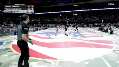 Cons. Round 1 - Hayes Johnson, Elk Point-Jefferson vs Donovan Sandven, Kingsbury County