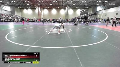 132A Cons. Round 2 - Kayden Vaught, Belton vs Matthew Mascarenas, Cleveland