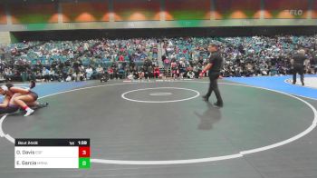 155 lbs Semifinal - Olivia Davis, Esperanza vs Eva Garcia, Marina