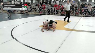 106 lbs Rr Rnd 1 - Henry McGovern, Iron Faith Gold - HSB vs Elijah Berry, Grizzly Wrestling Club - HSB