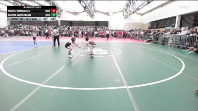 56-B lbs Round Of 16 - Mario DiMaggio, Toms River Wrestling Club vs Jacob Weideman, All I See Is Gold Academy