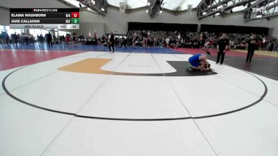 137-H2 lbs 3rd Place - Elaina Washburn, N/A vs Jake Callahan, Sayreville