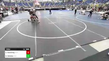 144 lbs Consi Of 4 - Chad Busching, Okanogan Underground vs Kaizen Detoles, Westlake