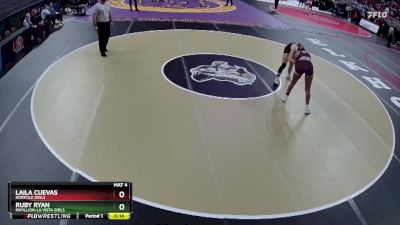 Cons. Round 2 - Laila Cuevas, Norfolk Girls vs Ruby Ryan, Papillion-La Vista Girls