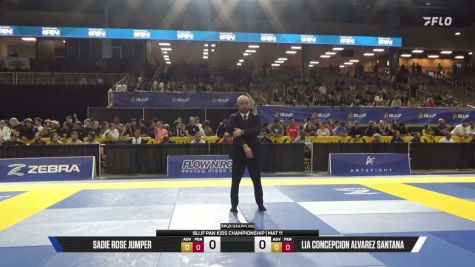 Sadie Rose Jumper vs Lia Concepcion Alvarez Santana 2026 Pan Kids Jiu-Jitsu IBJJF Championship