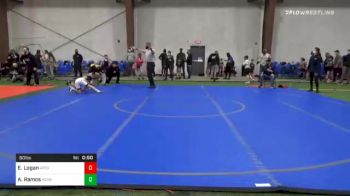 80 lbs Semifinal - Elijah Logan, Apex vs Adam Ramos, Kearny