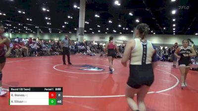 155 lbs Round 1 (8 Team) - Ariana Ellison, Montana vs Ryann Reeves, Charlie`s Angels-IL