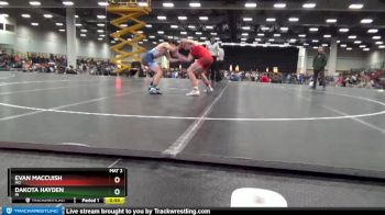 138 lbs Cons. Round 2 - Evan MacCuish, MO vs Dakota Hayden, IN