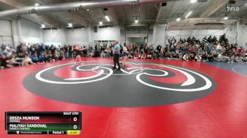 155 lbs Quarterfinal - Desza Munson, Pomona vs Maliyah Sandoval, Pueblo Central