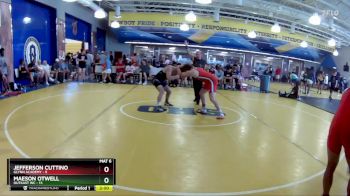 144 lbs Quarters & Wb (16 Team) - Maeson Otwell, OutKast WC vs Jefferson Cuttino, Glynn Academy