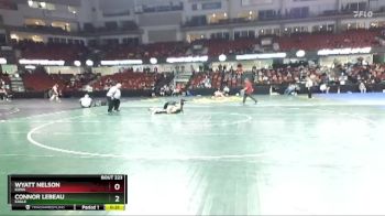 170 lbs Cons. Round 2 - Connor LeBeau, Eagle vs Wyatt Nelson, Kuna