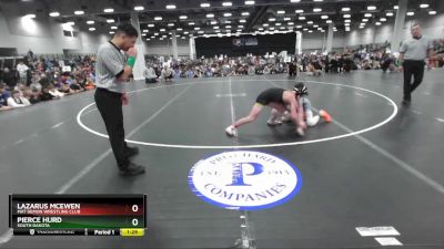 106 lbs 1st Place Match - Pierce Hurd, South Dakota vs Lazarus McEwen, Mat Demon Wrestling Club