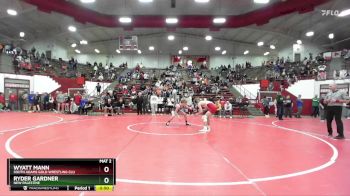 138 lbs Cons. Round 3 - Wyatt Mann, South Adams Gold Wrestling Clu vs Ryder Gardner, New Palestine